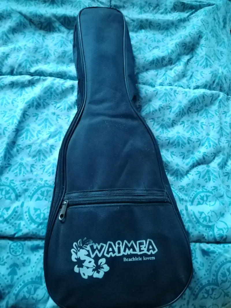 Ukulele soprano Waimea púrpura con funda - 4