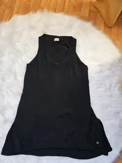 Polera negra sin mangas Umbrale para mujer - miniatura 1