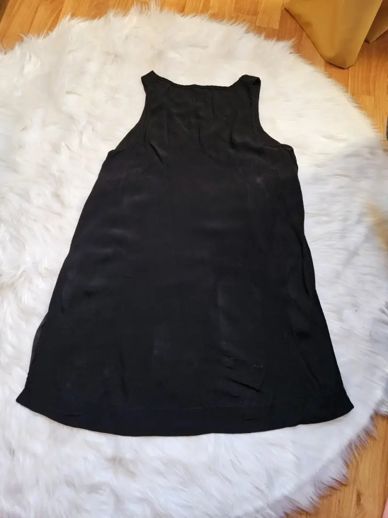 Polera negra sin mangas Umbrale para mujer - 2