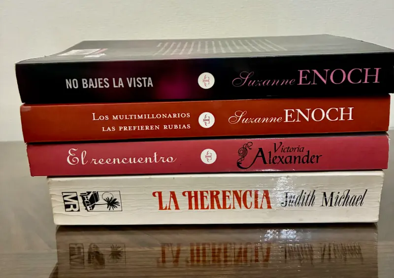 Lote de libros románticos de Suzanne Enoch y otros - 1