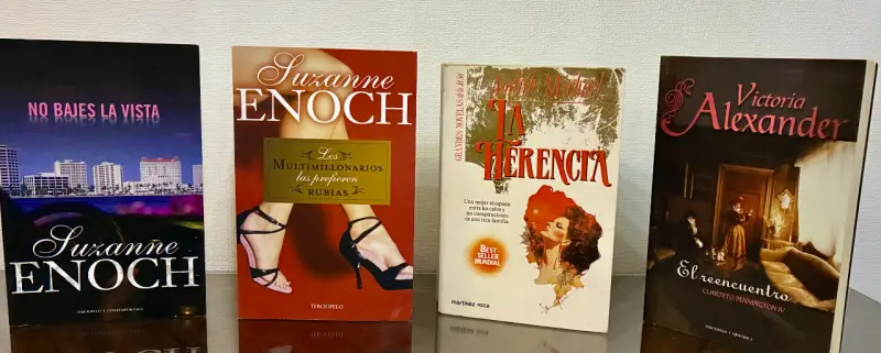 Lote de libros románticos de Suzanne Enoch y otros - 2