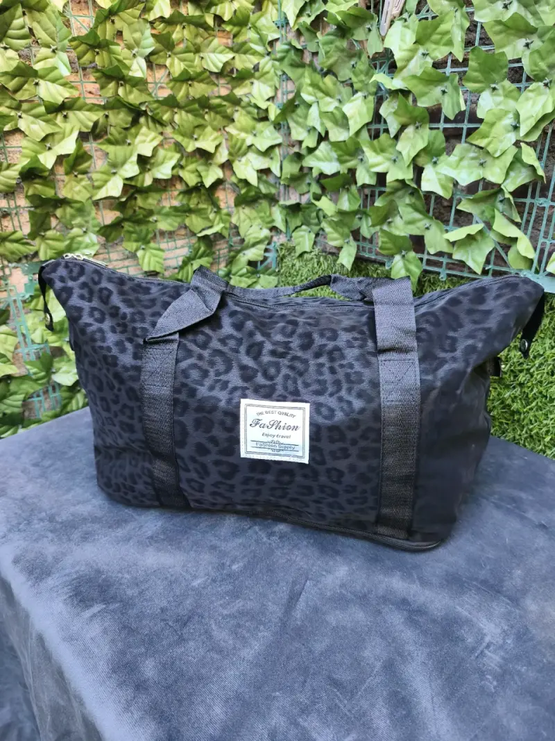 Bolso de viaje estampado animal print - 1