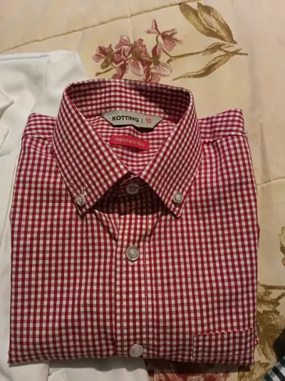 Conjunto de huaso para niño con camisas a cuadros - miniatura 4