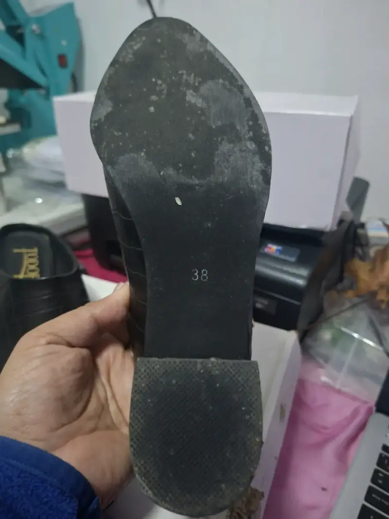 Zapatos de cuero negro Todopiel talla 38 - 2