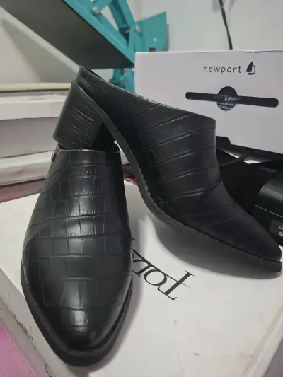 Zapatos de cuero negro Todopiel talla 38 - miniatura 5