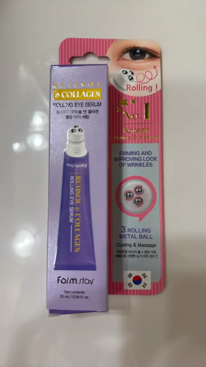 Sérum de Ojos Rolling Retinol y Colágeno Farm Stay