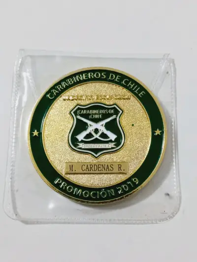 Moneda Conmemorativa Carabineros de Chile 2019 - miniatura 1