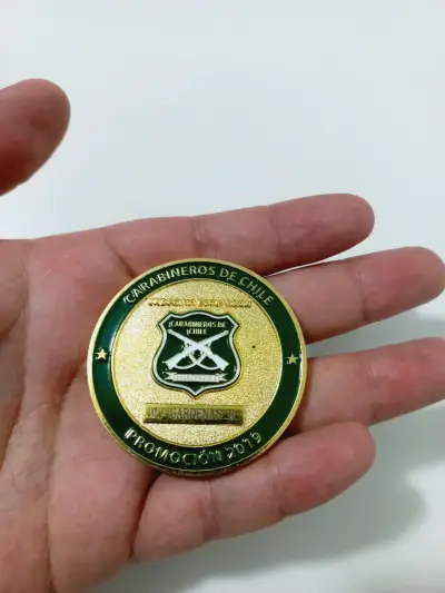 Moneda Conmemorativa Carabineros de Chile 2019 - miniatura 3