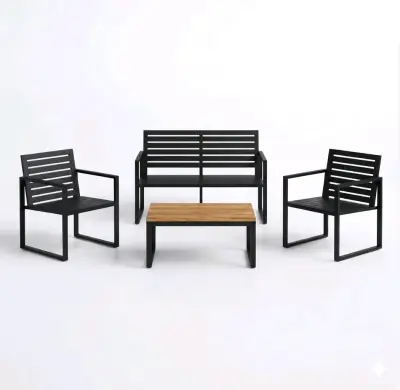 Juego de Terraza Roma 4 piezas - miniatura 5