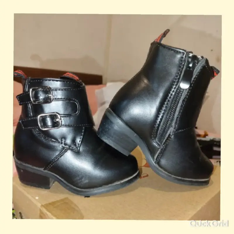 Zapatos de huaso niño con taco pequeño - 1