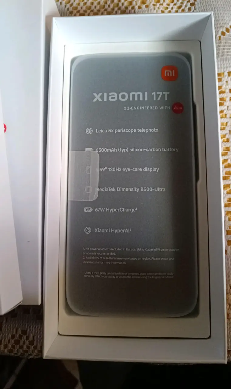 Smartphone Xiaomi 17T - 2