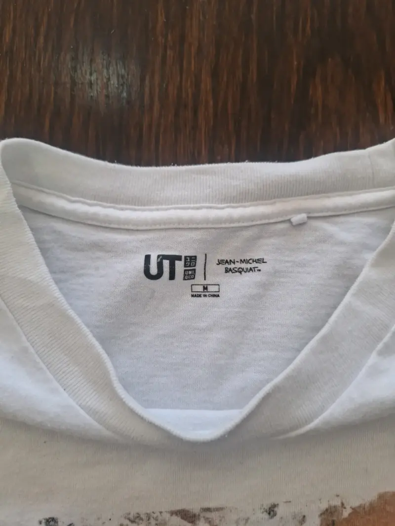Polera Uniqlo UT Jean-Michel Basquiat Blanca - 3
