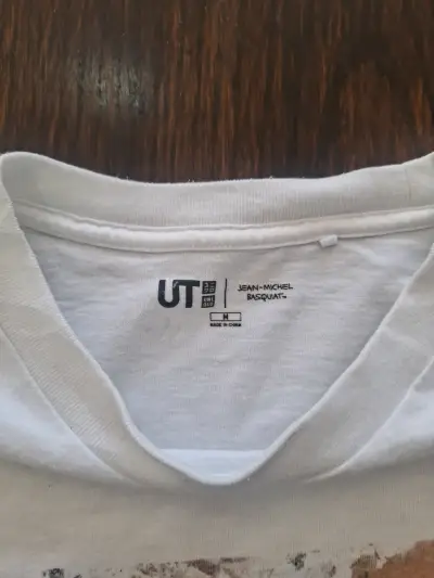 Polera Uniqlo UT Jean-Michel Basquiat Blanca - miniatura 3