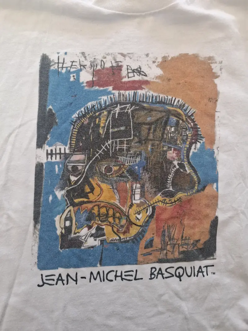 Polera Uniqlo UT Jean-Michel Basquiat Blanca - 4