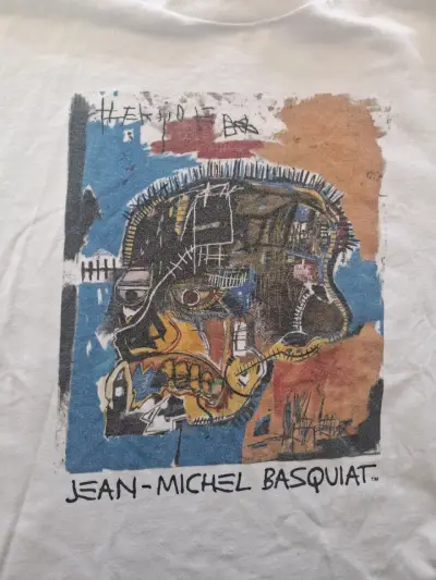 Polera Uniqlo UT Jean-Michel Basquiat Blanca - miniatura 4