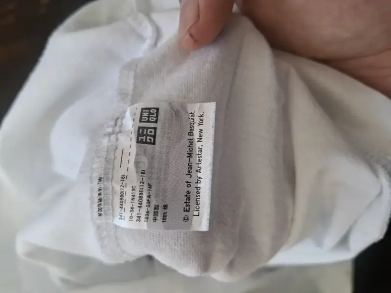 Polera Uniqlo UT Jean-Michel Basquiat Blanca - 5
