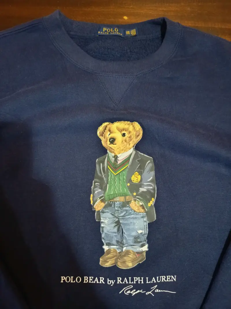 Polerón Polo Bear azul de Ralph Lauren - 2