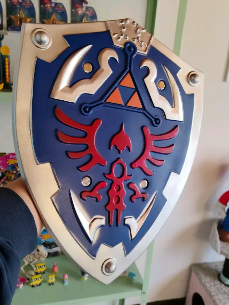 Escudo de réplica Hylian Shield Zelda - 1