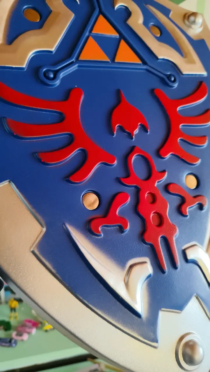 Escudo de réplica Hylian Shield Zelda - 2