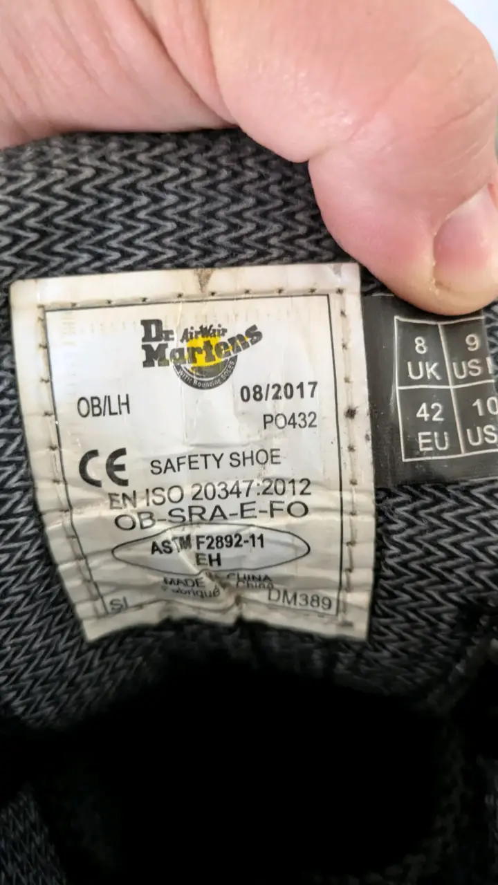 Botas de seguridad Dr. Martens negras - 3