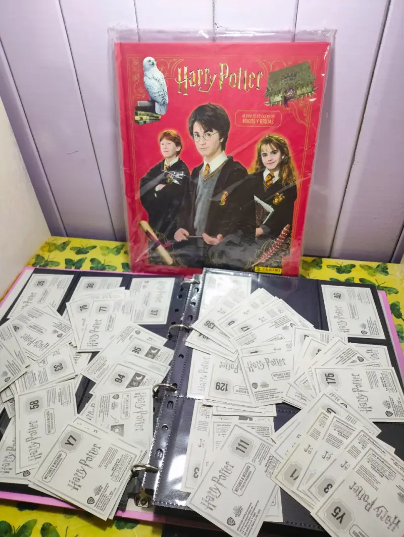 Laminas stickers álbum Harry Potter