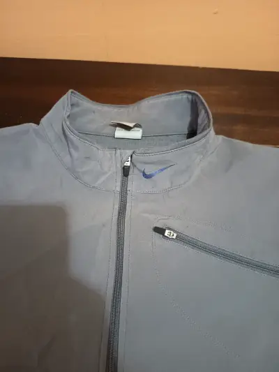 Polerón deportivo Nike azul y gris para hombre - miniatura 3