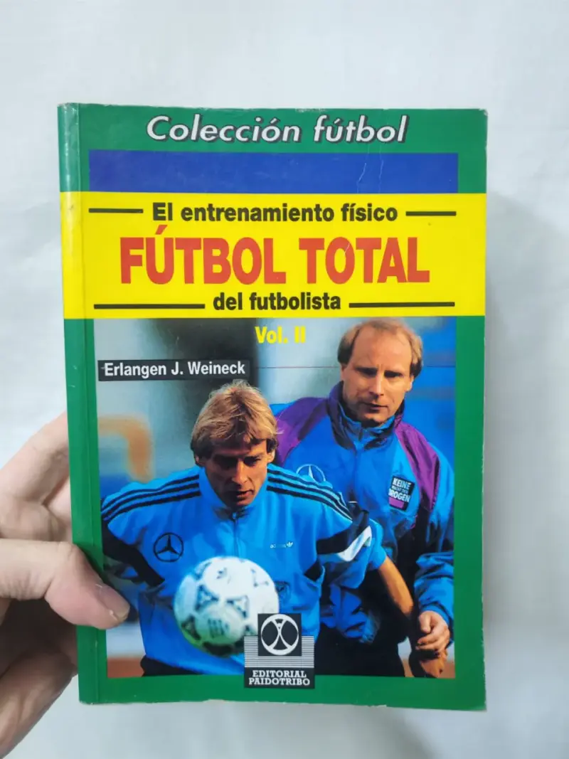 Libro Fútbol Total Vol. II de Erlangen J. Weineck - 1