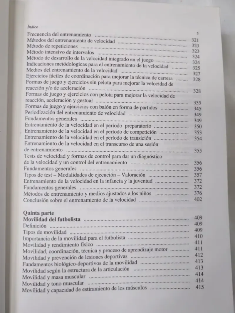 Libro Fútbol Total Vol. II de Erlangen J. Weineck - 3