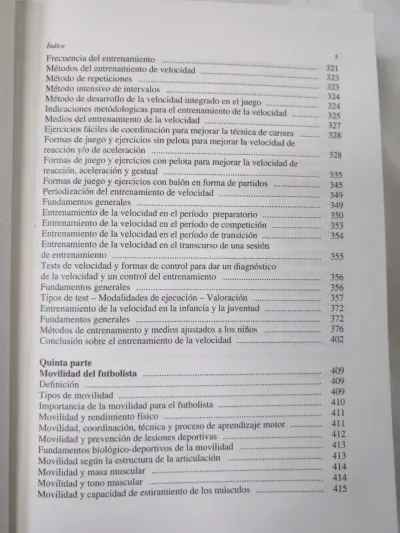 Libro Fútbol Total Vol. II de Erlangen J. Weineck - miniatura 3