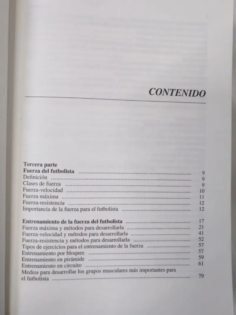 Libro Fútbol Total Vol. II de Erlangen J. Weineck - 5