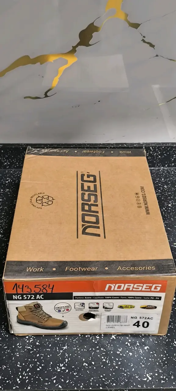 Botas de Seguridad Norseg NG 572 AC Talla 40 - 3