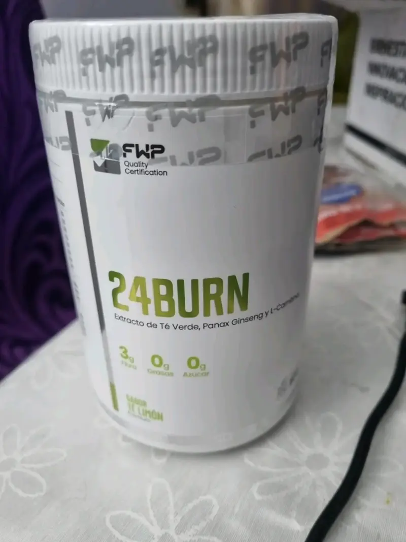 Original Té 24Burn sabor limón con té verde
