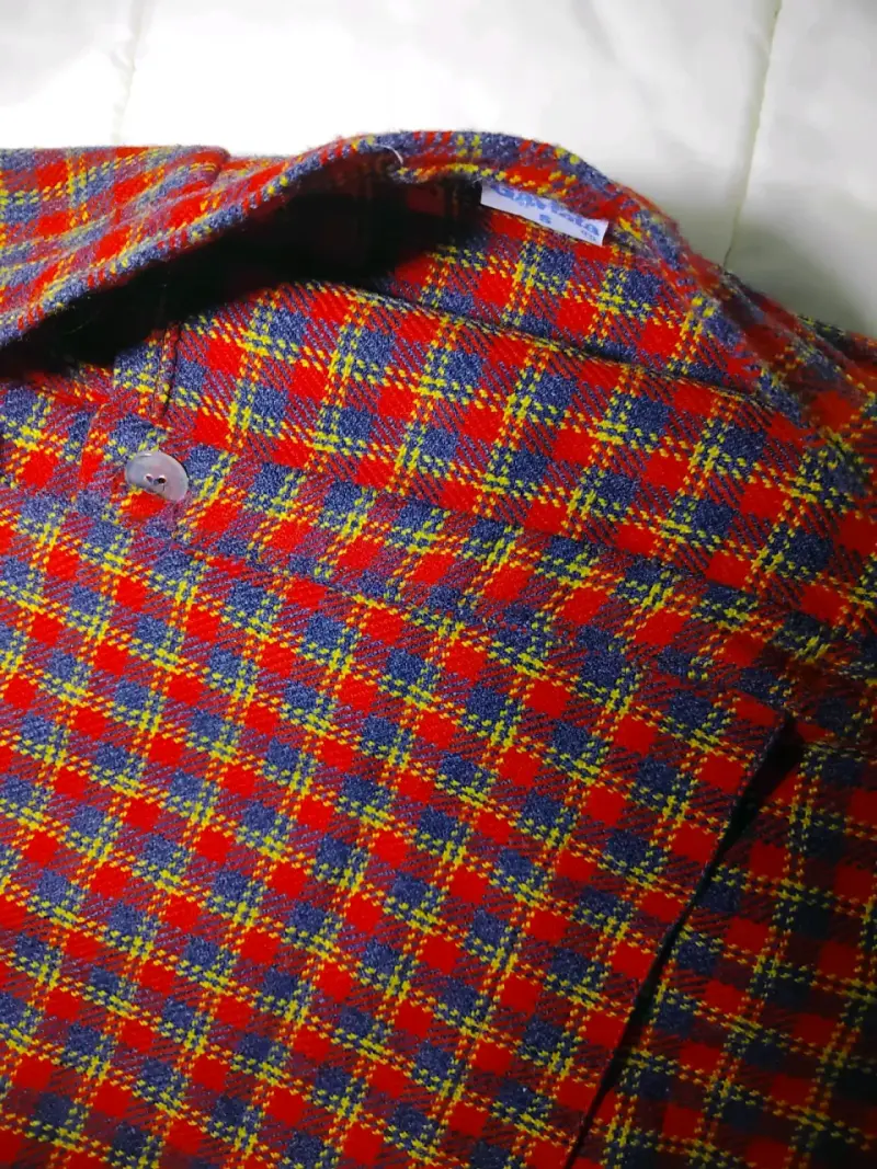 Falda escocesa a cuadros rojos - 5