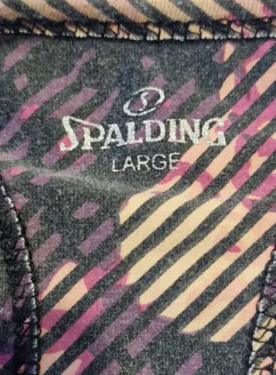 Polera deportiva negra Spalding para mujer - miniatura 2