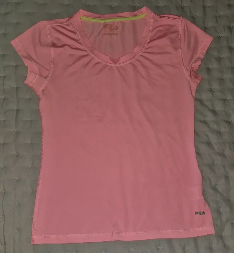Polera deportiva rosa Fila para mujer - 1