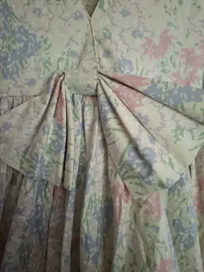 Vestido vintage floral Laura Ashley - miniatura 5