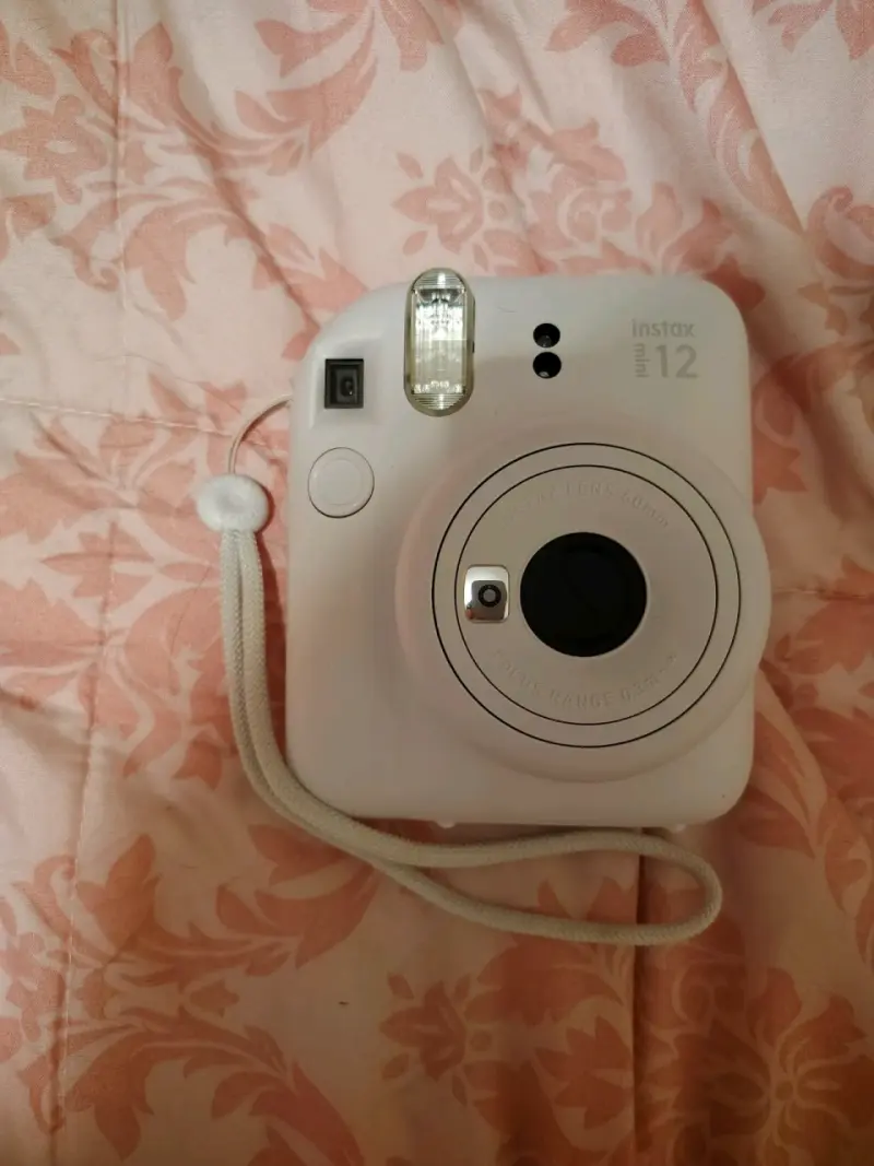 Cámara instantánea Fujifilm Instax Mini 12 blanca - 1