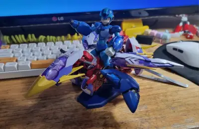 Megaman X / Rockman X Giga Armor Chogokin - miniatura 6