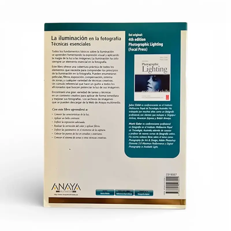 Libro La Iluminación en la Fotografía Técnicas Esenciales - 2