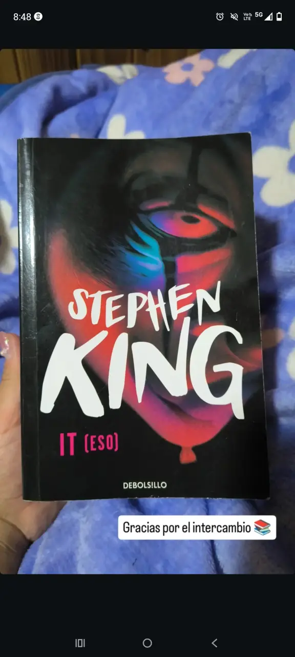 Libro 'It' de Stephen King en edición de bolsillo