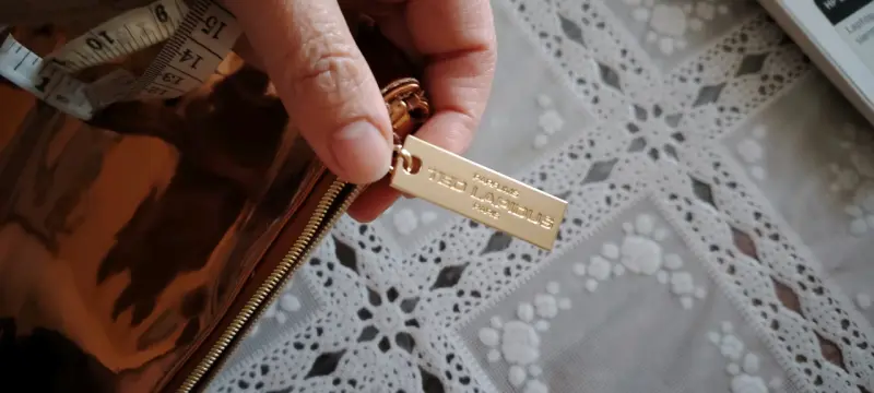 Neceser TEDLAPIDUS paris dorado metálico - 4