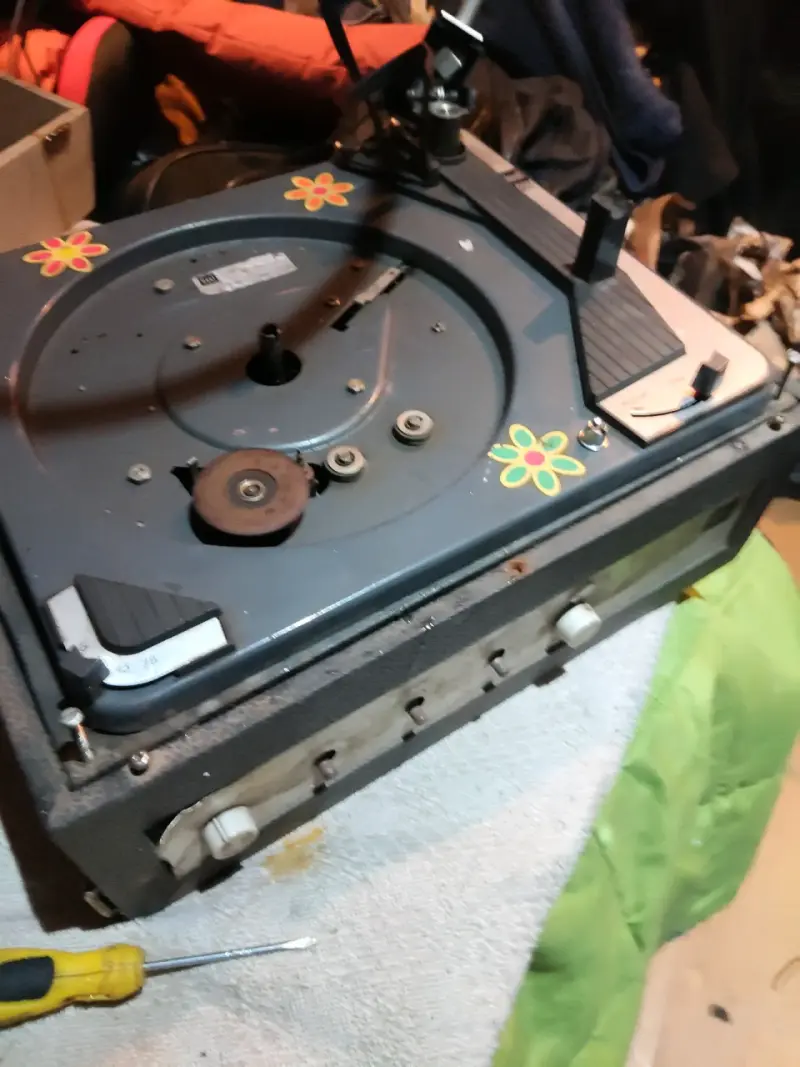 tocadiscos vintage modelo Dual P1011 V26, fabricad - 4