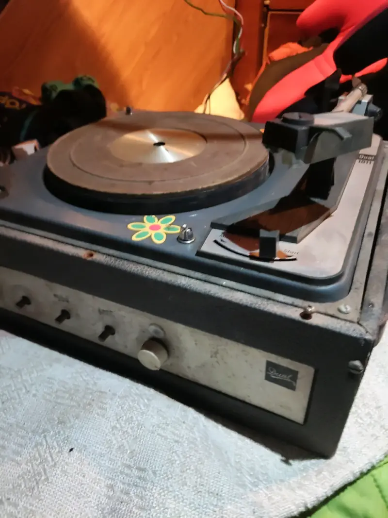 tocadiscos vintage modelo Dual P1011 V26, fabricad - 5
