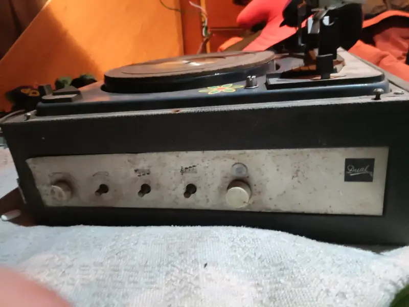 tocadiscos vintage modelo Dual P1011 V26, fabricad - 6