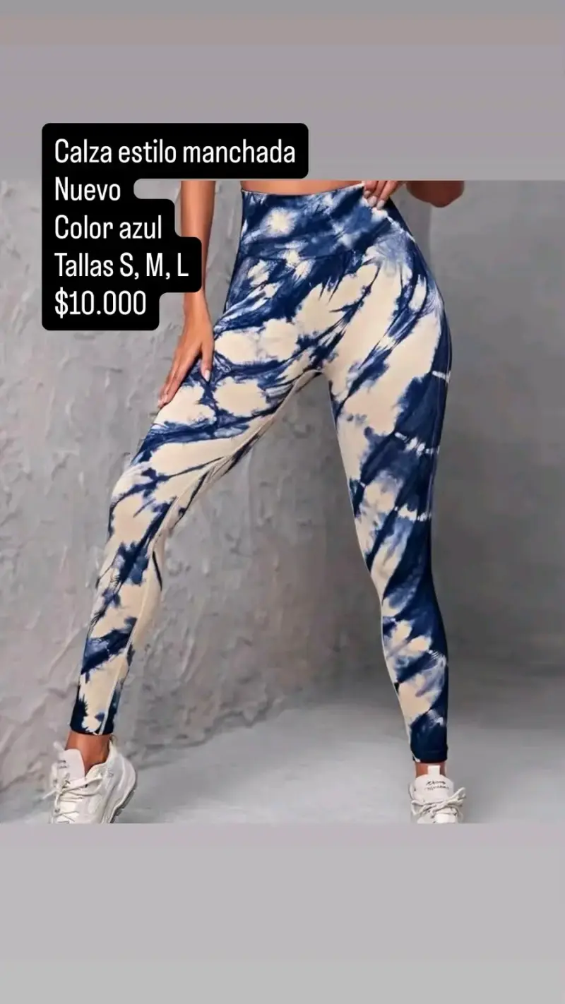 Calzas deportivas mujer NUEVAS estilo manchado - 3