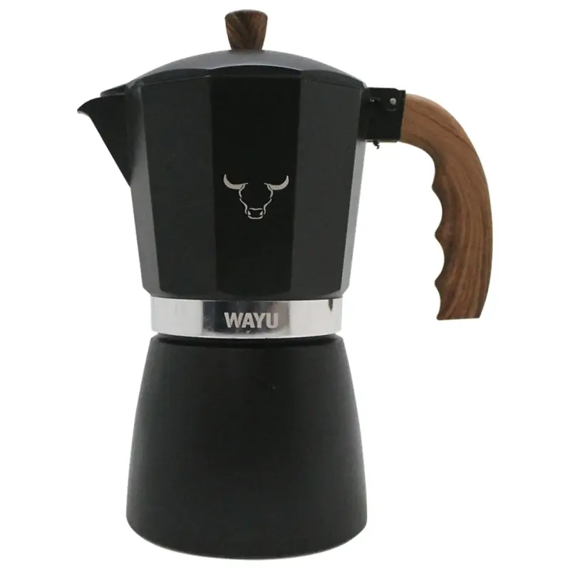 Cafetera Italiana Wayu 450 ml Negra - 2
