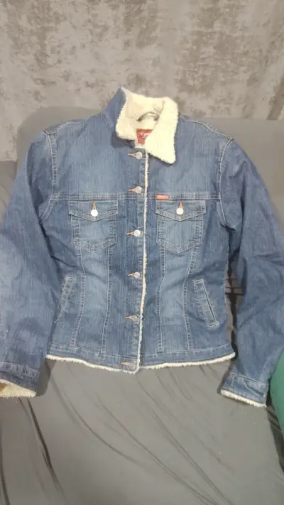 Chaqueta de Mezclilla con Chiporro para Mujer - miniatura 3