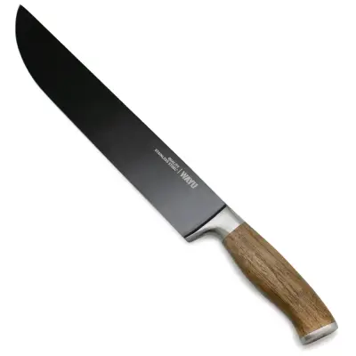 Cuchillo parrillero  Wayu con Mango de Madera - miniatura 2