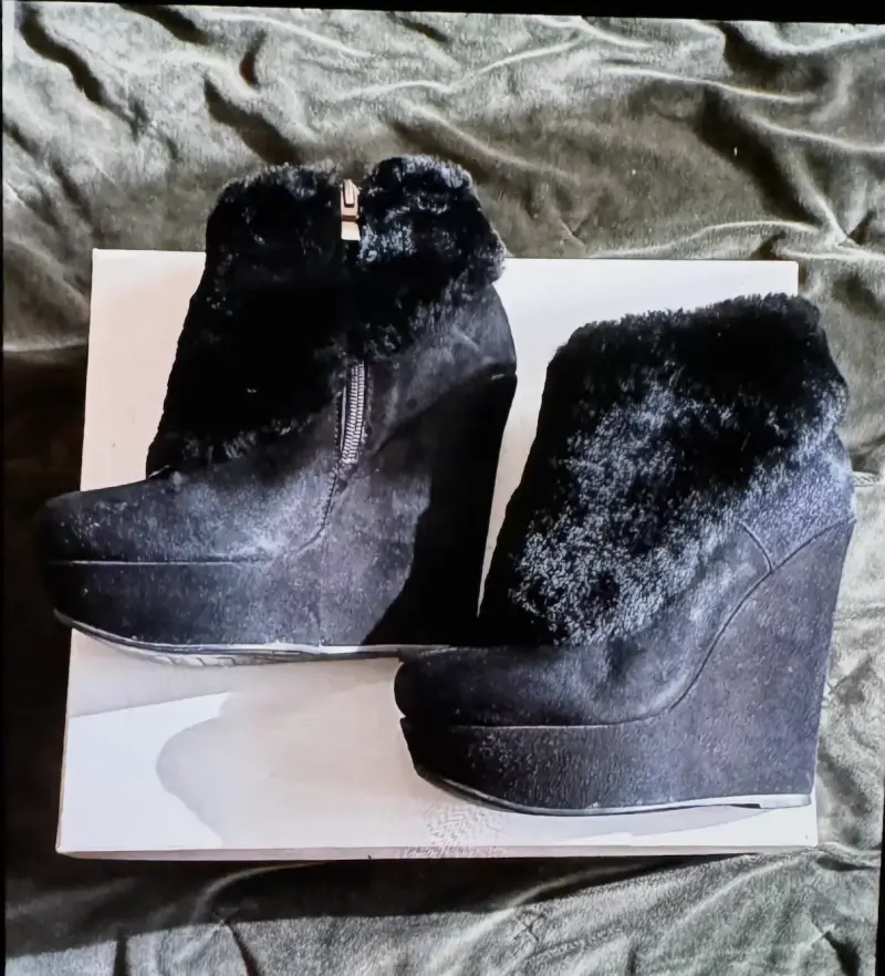 Botines Mingo negros con forro de piel - 2