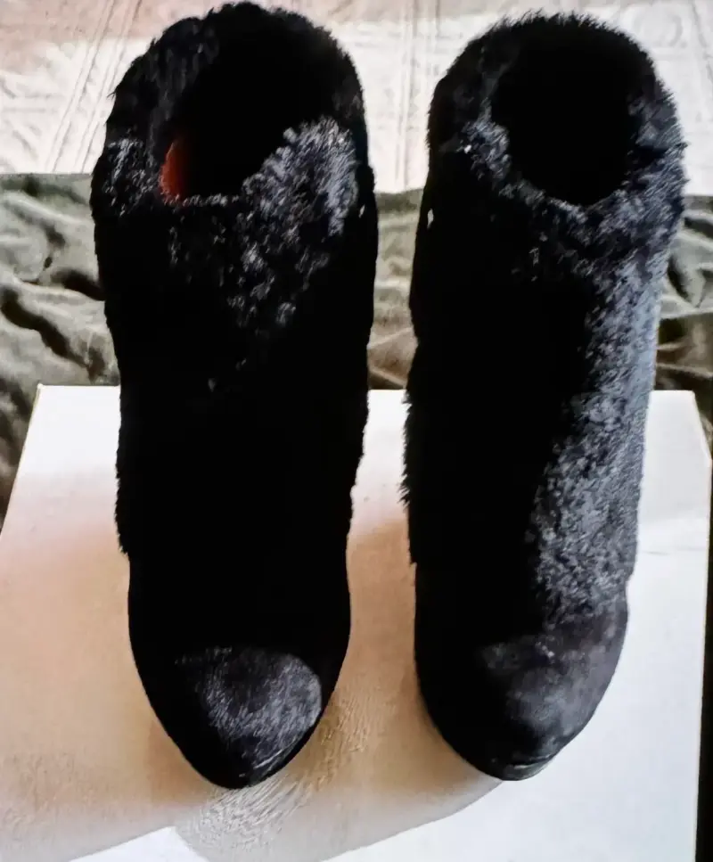 Botines Mingo negros con forro de piel - 3